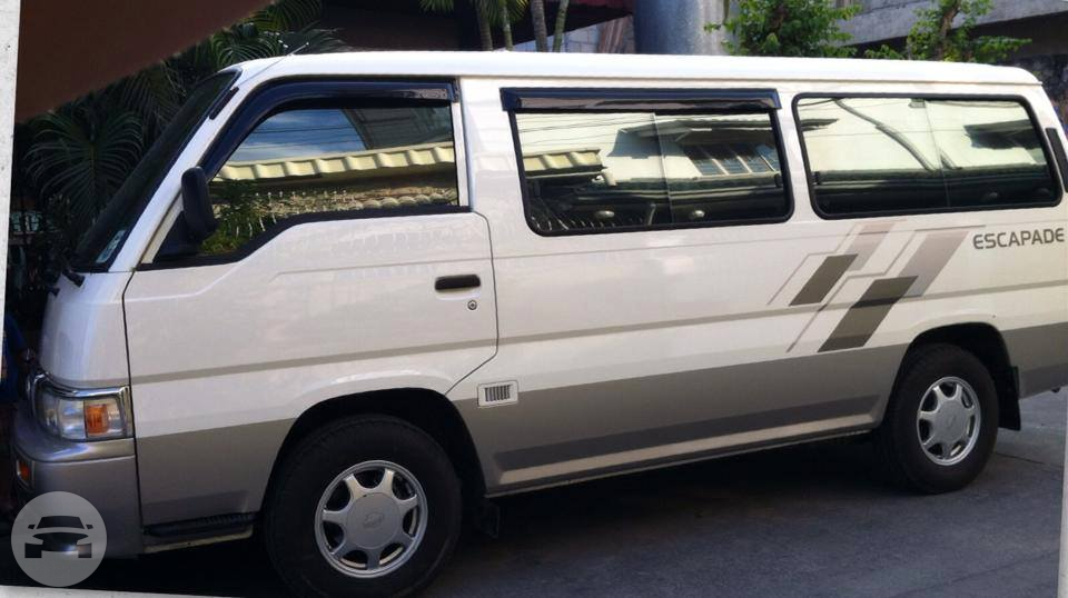 Nissan Urvan Escapade Van
Van /
Manila, Metro Manila

 / Airport Transfer ₱2,500.00
 / Daily ₱2,500.00
