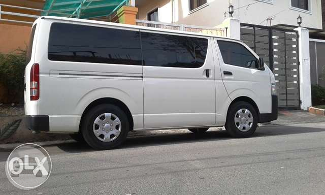 Toyota Hiace Commuter Van
Van /
Pasay, Metro Manila

 / Airport Transfer ₱3,000.00
 / Daily ₱5,000.00
