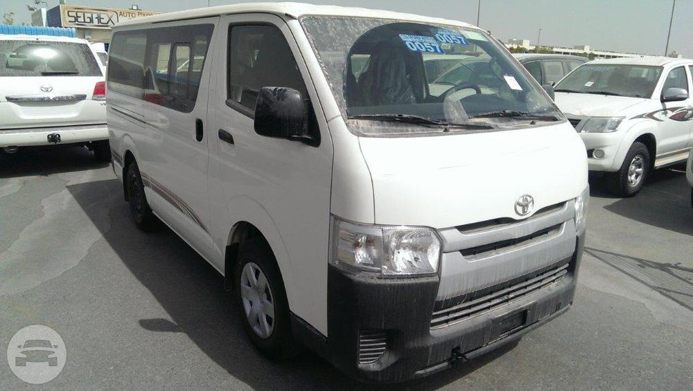 Toyota Commuter 15 Seater
Van /
Quezon City, Metro Manila

 / Hourly (Other services) ₱1,000.00
 / Airport Transfer ₱3,000.00
 / Daily ₱6,500.00
