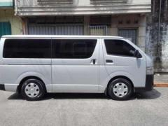 Toyota Hiace Van (Silver & White)
Van /
Talisay City, Cebu

 / Airport Transfer ₱1,000.00
 / Daily ₱4,000.00
