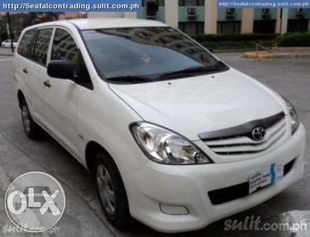 Toyota Innova
Van /
Pasig, Metro Manila

 / Daily ₱1,800.00
