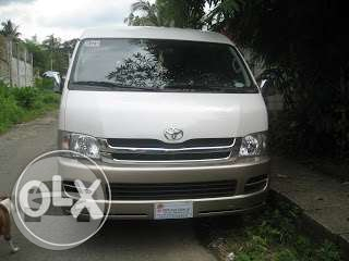 Toyota Van
Van /
Manila, Metro Manila

 / Airport Transfer ₱5,000.00
 / Daily ₱7,000.00
