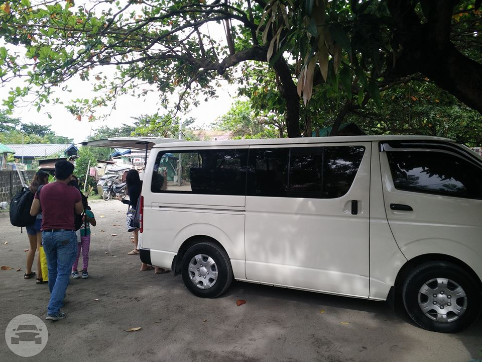 Toyota Hiace Urvan GL - White
Van /
Quezon City, Metro Manila

 / Airport Transfer ₱3,500.00
 / Daily ₱5,500.00
