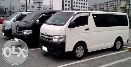 Toyota Commuter Van
Van /
Manila, Metro Manila

 / Airport Transfer ₱2,000.00
 / Daily ₱5,000.00
