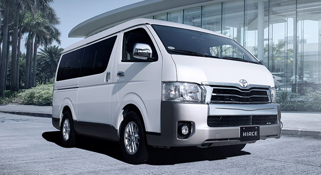 Toyota Hi-Ace
Van /
Puerto Princesa, Palawan

 / Hourly ₱350.00
 / Airport Transfer ₱2,500.00
 / Daily ₱5,000.00
