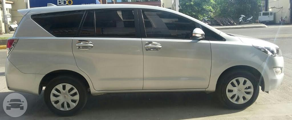Toyota Innova
Van /
Mandaue City, Cebu

 / Airport Transfer ₱1,000.00
 / Daily ₱3,500.00
