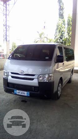 Toyota Hiace Commuter Van
Van /
Cebu City, Cebu

 / Airport Transfer ₱2,500.00
 / Daily ₱4,500.00
