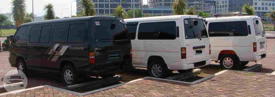 12-Seater Nissan Urvan
Van /
Taguig, Metro Manila

 / Airport Transfer ₱3,000.00
 / Daily ₱6,500.00
