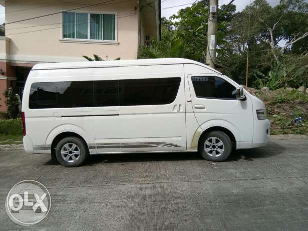 Foton View Traveller
Van /
Cebu City, Cebu

 / Airport Transfer ₱1,500.00
 / Daily ₱3,800.00
