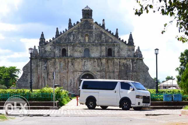 Toyota Hiace Commuter
Van /
San Fernando, Pampanga

 / Airport Transfer ₱3,500.00
 / Daily ₱3,000.00
