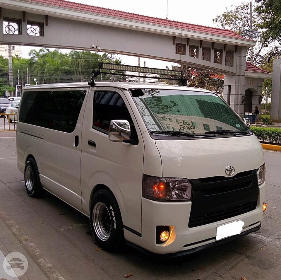 Toyota Hiace Van
Van /
Makati, Metro Manila

 / Airport Transfer ₱4,000.00
 / Daily ₱5,500.00
