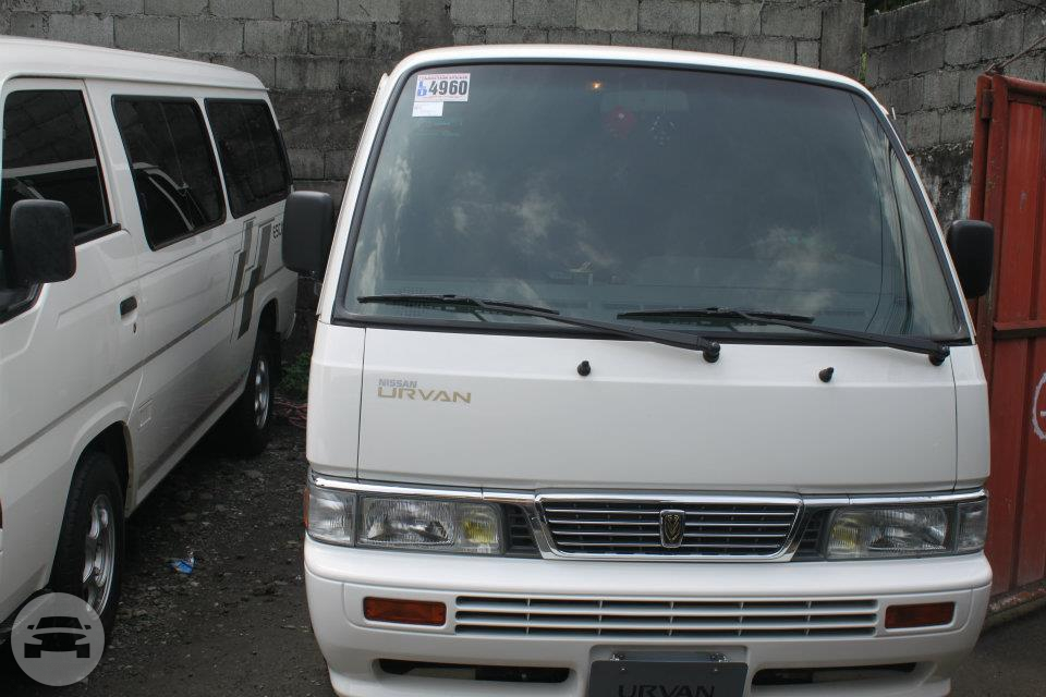 Nissan Urvan
Van /
Pasig, Metro Manila

 / Daily ₱2,500.00
