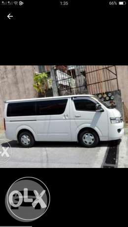 Toyota Hiace Van
Van /
Marikina, Metro Manila

 / Airport Transfer ₱2,700.00
 / Daily ₱2,500.00
