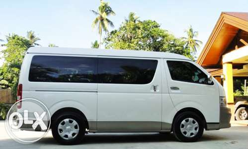 Toyota Hiace Van
Van /
Tagbilaran City, Bohol

 / Daily ₱1,500.00
