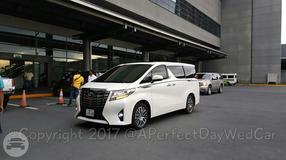Toyota Alphard - White
Van /
Makati, Metro Manila

 / Hourly ₱0.00
