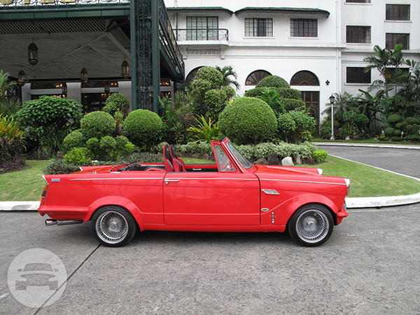 1966 Triumph Herald Convertible
Sedan /
Cavite City, Cavite

 / Hourly ₱0.00
