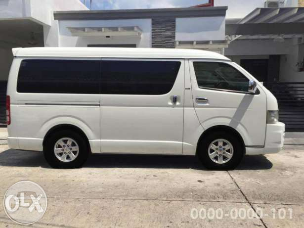 Toyota Hiace Super Grandia
Van /
Las Pinas, Metro Manila

 / Airport Transfer ₱2,500.00
 / Daily ₱4,500.00
