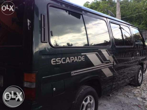 Nissan Escapade Van
Van /
Quezon City, Metro Manila

 / Airport Transfer ₱3,000.00
 / Daily ₱4,500.00
