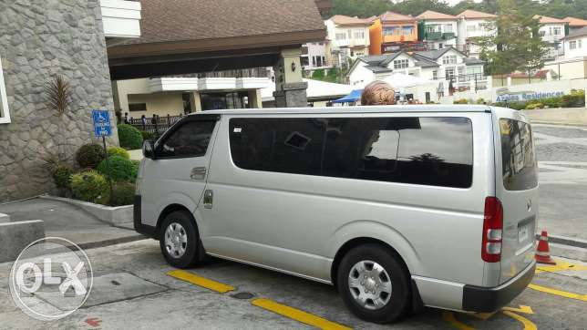 Toyota Hiace Commuter
Van /
Makati, Metro Manila

 / Airport Transfer ₱2,500.00
 / Daily ₱3,800.00
