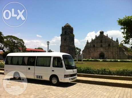 Coaster Bus
Coach Bus /
Quezon City, Metro Manila

 / Hourly ₱0.00
