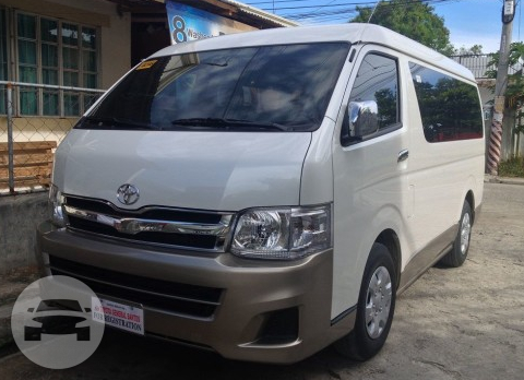 Toyota HiAce – GL Grandia
Van /
Davao City, Davao del Sur

 / Hourly ₱300.00
 / Airport Transfer ₱2,500.00
 / Daily ₱4,500.00
