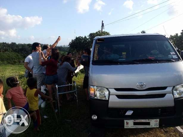 Toyota Hiace Van
Van /
Quezon City, Metro Manila

 / Airport Transfer ₱2,500.00
 / Daily ₱3,000.00
