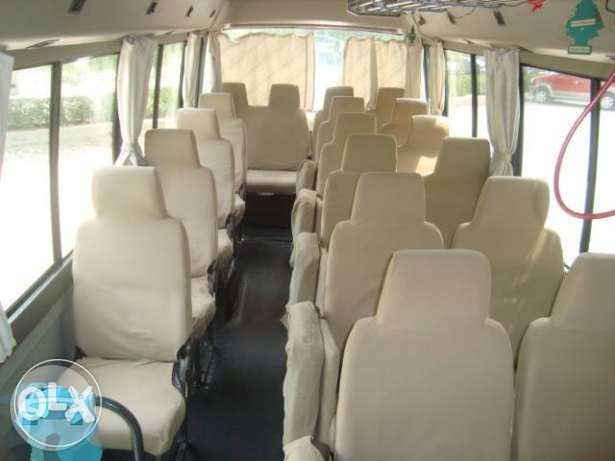 Coaster Bus
Coach Bus /
Manila, Metro Manila

 / Airport Transfer ₱4,500.00
 / Daily ₱7,500.00
