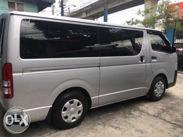2017 Toyota Hiace 15-Seater Van
Van /
Quezon City, Metro Manila

 / Airport Transfer ₱2,500.00
 / Daily ₱2,500.00
