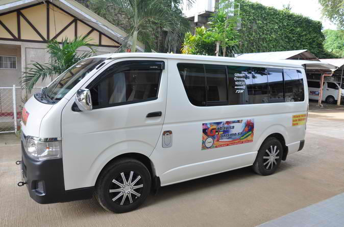 Nissan NV350 Van
Van /
Puerto Princesa, Palawan

 / Airport Transfer ₱2,500.00
 / Daily ₱5,000.00
