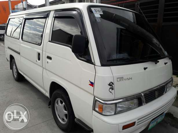 Nissan Urvan Shuttle
Van /
Dasmariñas, Cavite

 / Airport Transfer ₱3,500.00
 / Daily ₱5,500.00
