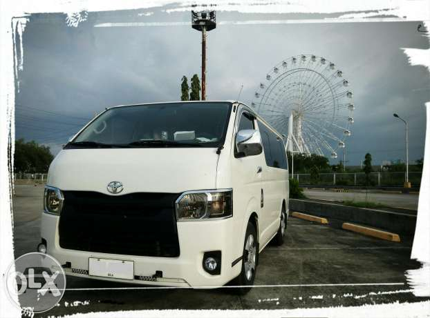 Toyota Hiace Commuter
Van /
San Fernando, Pampanga

 / Airport Transfer ₱3,500.00
 / Daily ₱3,000.00
