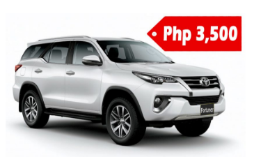 Toyota Fortuner
SUV /
General Santos City, South Cotabato

 / Hourly ₱350.00
 / Daily ₱3,500.00

