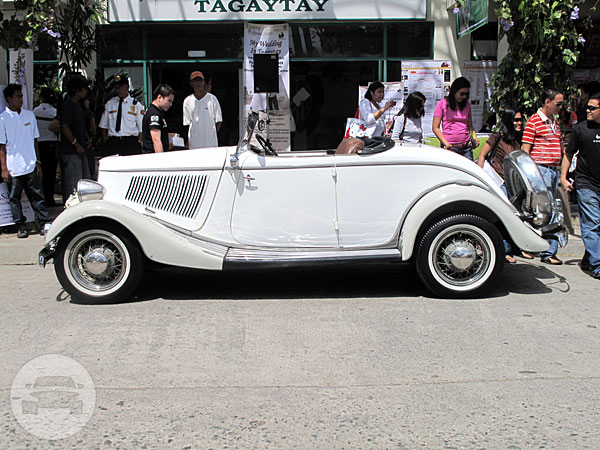 1933 Ford Convertible
Sedan /
Cavite City, Cavite

 / Hourly ₱0.00
