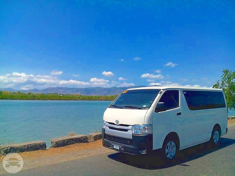 Toyota Hiace Van
Van /
Mandaluyong, Metro Manila

 / Airport Transfer ₱2,500.00
 / Daily ₱3,500.00
