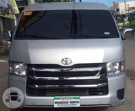 Toyota Grandia Van
Van /
Mandaue City, Cebu

 / Airport Transfer ₱1,000.00
 / Daily ₱3,500.00
