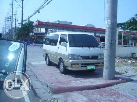Toyota Urvan
Van /
Manila, Metro Manila

 / Hourly ₱0.00

