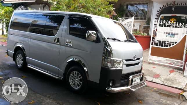 Toyota Grandia Van
Van /
Parañaque, Metro Manila

 / Airport Transfer ₱2,000.00
 / Daily ₱3,000.00
