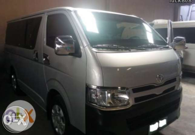 Toyota Hiace Commuter 16-18 Seater
Van /
Quezon City, Metro Manila

 / Airport Transfer ₱2,000.00
 / Daily ₱4,500.00
