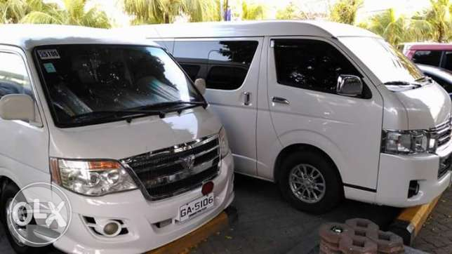 15-18 Seater Travellers Van
Van /
Pasig, Metro Manila

 / Airport Transfer ₱2,500.00
 / Daily ₱5,000.00
