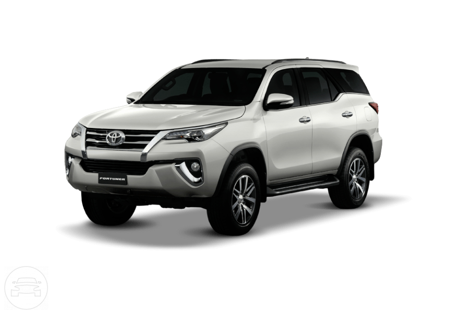 Toyota Fortuner 2017
SUV /
Tacloban City, Leyte

 / Airport Transfer ₱2,000.00
 / Daily ₱4,500.00
