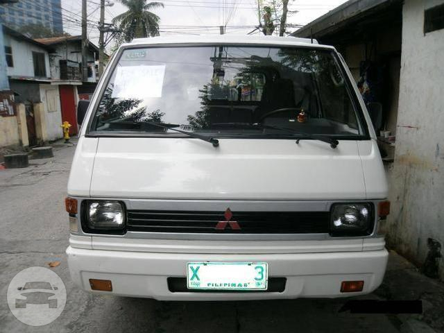 Mitsubishi L300 Van
Van /
Manila, Metro Manila

 / Airport Transfer ₱1,500.00
 / Daily ₱3,500.00
