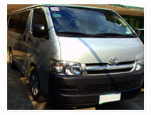 Toyota Hi-Ace Commuter
Van /
Mandaluyong, Metro Manila

 / Hourly ₱0.00
