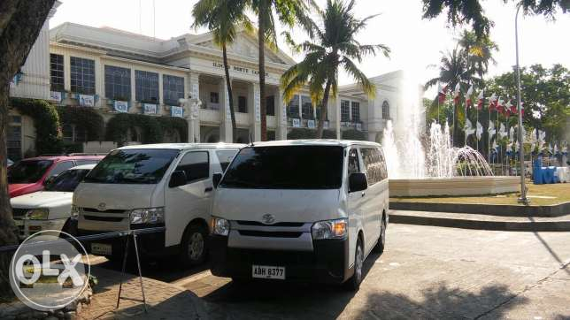 2015 Toyota Hi Ace Commuter
Van /
Quezon City, Metro Manila

 / Airport Transfer ₱2,500.00
